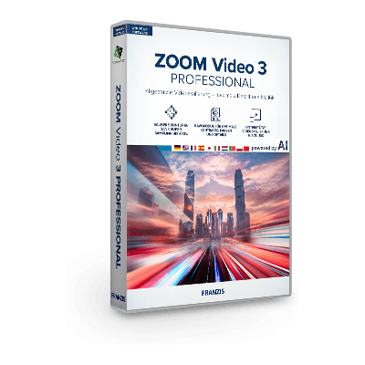 FRANZIS ZOOM Video 3 professional Software FRANZIS ZOOM Video 3 professional Software