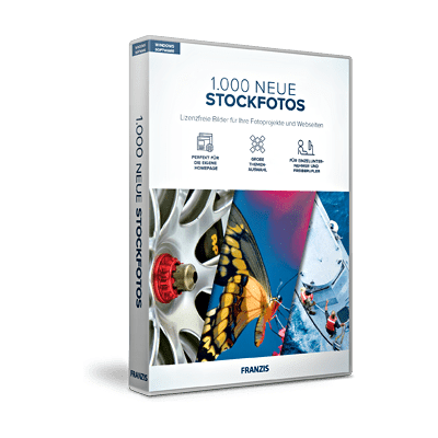 FRANZIS 1.000 Neue Stockfotos Software FRANZIS 1.000 Neue Stockfotos Software