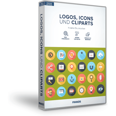 FRANZIS Logos, Icons und Cliparts Software FRANZIS Logos, Icons und Cliparts Software
