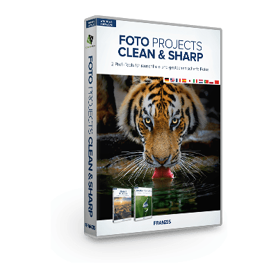 FRANZIS Foto Projects Clean & Sharp Software FRANZIS Foto Projects Clean & Sharp Software