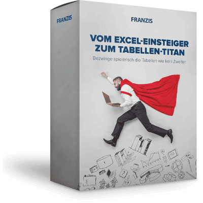 FRANZIS Vom Excel-Einsteiger zum Tabellentitan e-Book (PDF), Workshop-Video FRANZIS Vom Excel-Einsteiger zum Tabellentitan e-Book (PDF), Workshop-Video