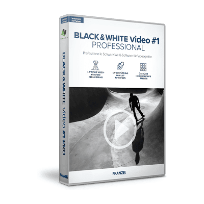 FRANZIS BLACK & WHITE Video #1 professional FRANZIS BLACK & WHITE Video #1 professional