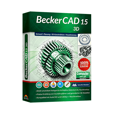 FRANZIS BeckerCAD 15 3D Software FRANZIS BeckerCAD 15 3D Software