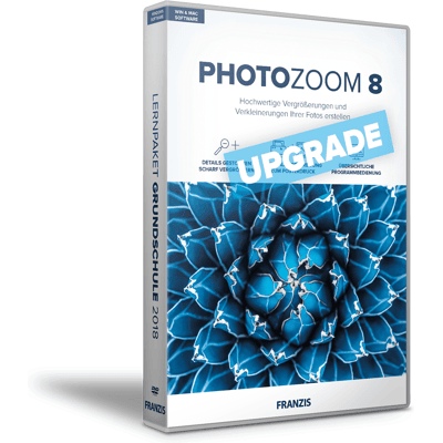 FRANZIS PhotoZoom 8 Upgrade von Vorversionen Software FRANZIS PhotoZoom 8 Upgrade von Vorversionen Software