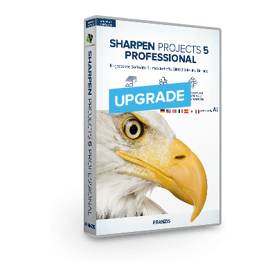 FRANZIS - SHARPEN projects 5 professional - Bildbearbeitungssoftware FRANZIS - SHARPEN projects 5 professional - Bildbearbeitungssoftware