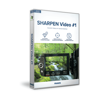 FRANZIS SHARPEN Video #1 Software FRANZIS SHARPEN Video #1 Software
