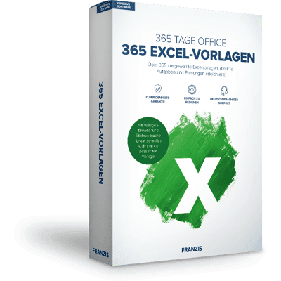 FRANZIS 365 Excel Vorlagen - 365 Tage Office Software FRANZIS 365 Excel Vorlagen - 365 Tage Office Software