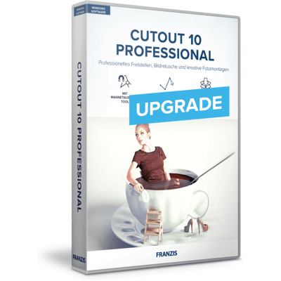FRANZIS CutOut 10 professional Upgrade Software FRANZIS CutOut 10 professional Upgrade Software