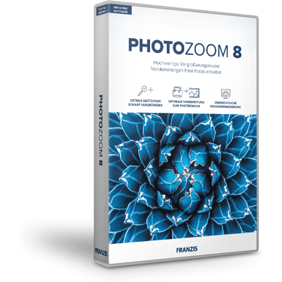 Franzis PhotoZoom 8 - Bildbearbeitungssoftware Franzis PhotoZoom 8 - Bildbearbeitungssoftware