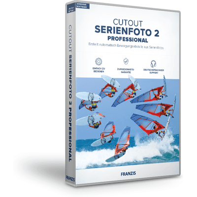 FRANZIS CutOut Serienfoto 2 professional Software FRANZIS CutOut Serienfoto 2 professional Software