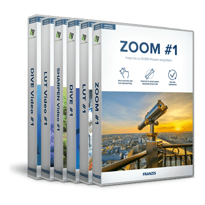 Die FRANZIS Foto- & Video-Toolbox Software Die FRANZIS Foto- & Video-Toolbox Software
