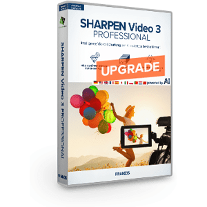 FRANZIS SHARPEN Video 3 professional - Upgrade von Vorversionen Software