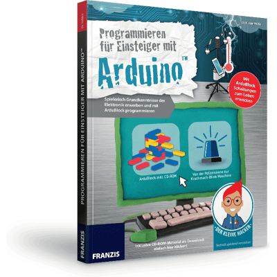 FRANZIS Der kleine Hacker - Programmieren für Einsteiger mit Arduino e-Book (PDF) FRANZIS Der kleine Hacker - Programmieren für Einsteiger mit Arduino e-Book (PDF)