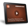 FRANZIS Webinarvideo: PowerPoint-Workshop 3/4 - Animationen richtig einsetzen