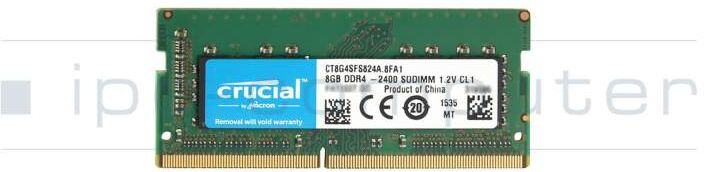 Crucial C8FAD1 Arbeitsspeicher 8GB DDR4-RAM 2400MHz (PC4-19200)