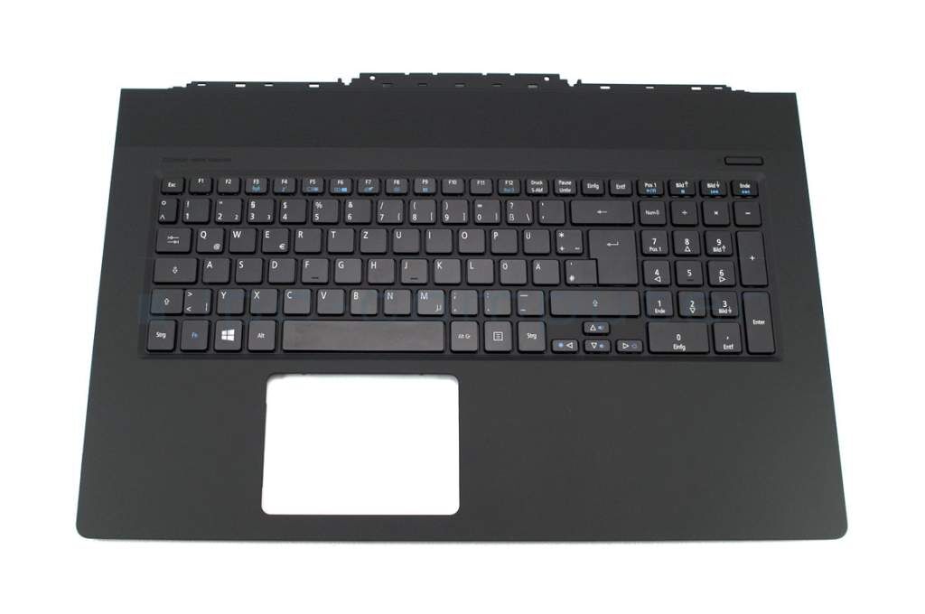 Acer NKI17170FZ Tastatur inkl. Topcase DE (deutsch) schwarz/schwarz mit Backlight Original
