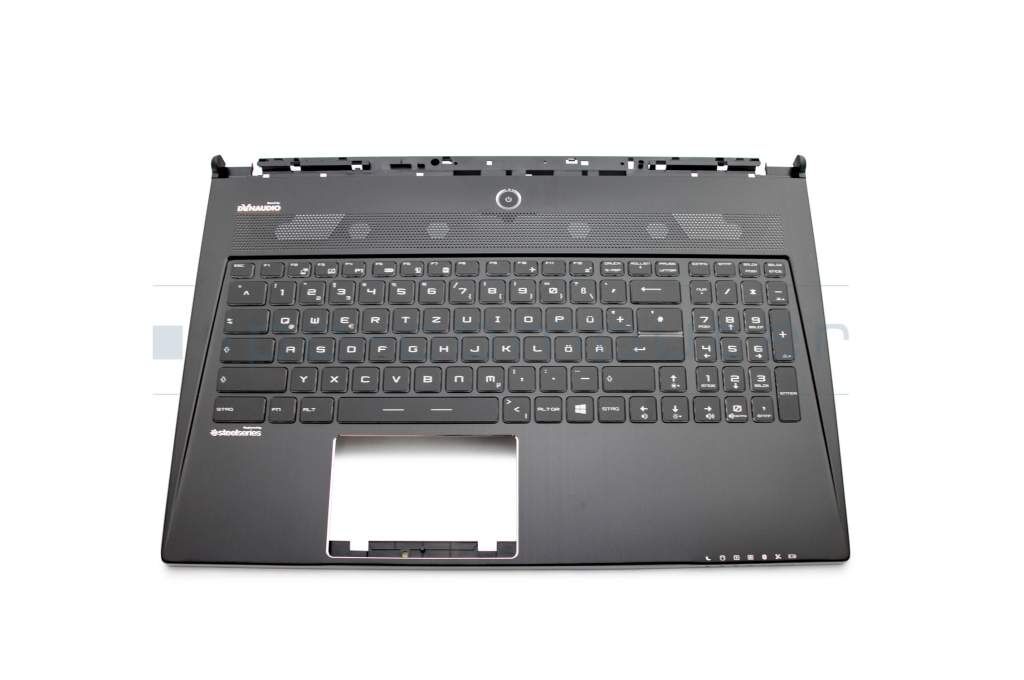 MSI 95716H81EC50 Tastatur inkl. Topcase DE (deutsch) schwarz/schwarz mit Backlight Original
