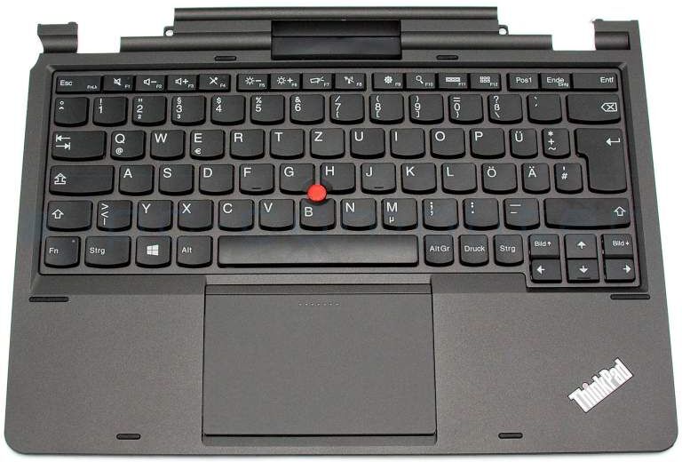 Lenovo 31H02N Tastatur inkl. Topcase DE (deutsch) schwarz/schwarz mit Mouse-Stick Original