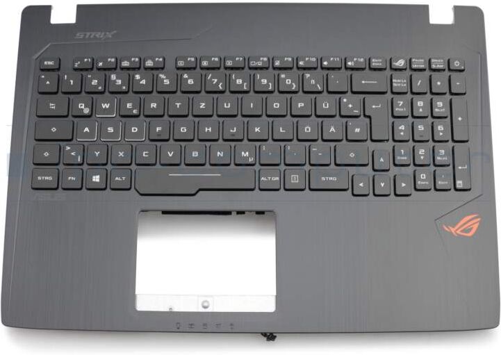 Asus 90NB0DX1-R30GE0 Tastatur inkl. Topcase DE (deutsch) schwarz/schwarz mit Backlight Original