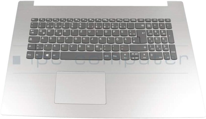 Lenovo NSK-BY1SN 0G Tastatur inkl. Topcase DE (deutsch) grau/grau Original