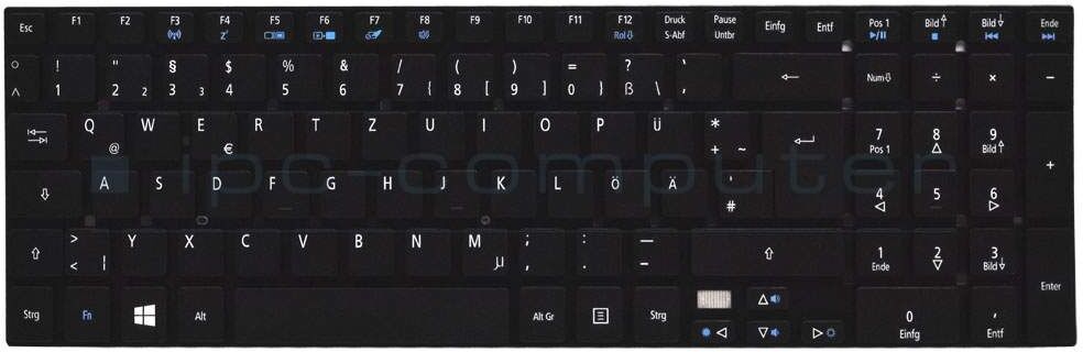 IPC Tastatur Acer Aspire 5755G Serie IPC Tastatur Acer Aspire 5755G Serie