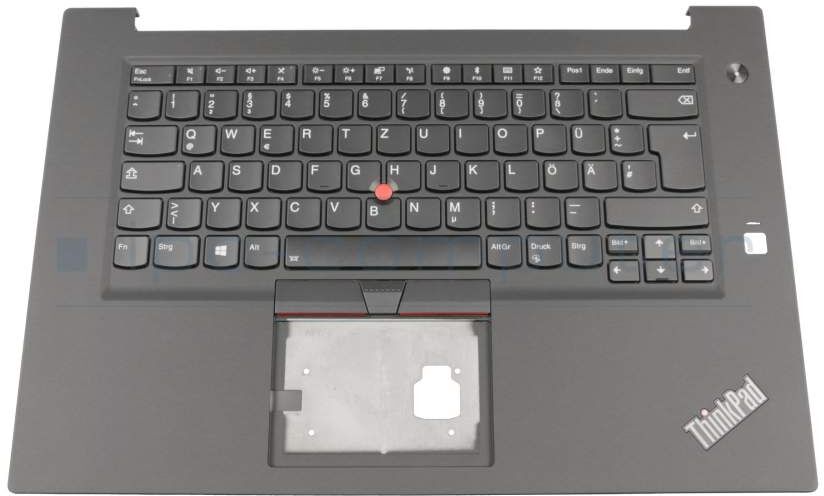 IPC TLX1EX Tastatur inkl. Topcase DE (deutsch) schwarz/schwarz mit Backlight und Mouse-Stick Original