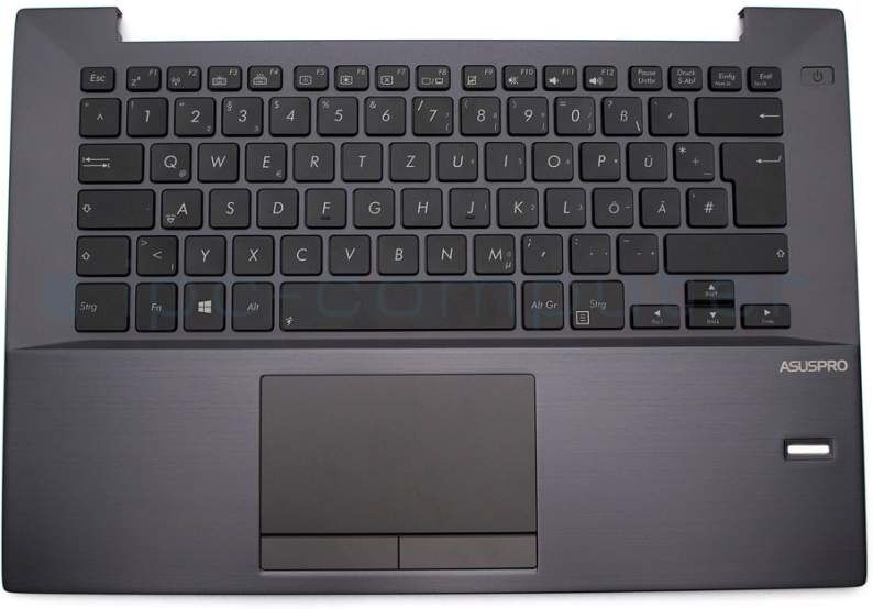 Asus 04060-00330200 Tastatur inkl. Topcase DE (deutsch) schwarz/anthrazit mit Backlight Original