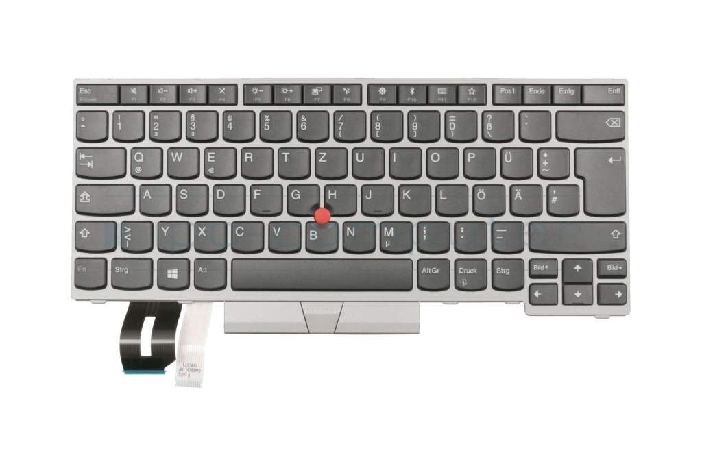 Lite-On SG-90710-2DA Tastatur DE (deutsch) schwarz/silber mit Mouse-Stick Original