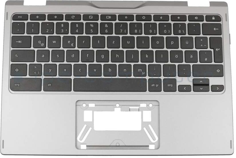Acer ACM16L16D0 Tastatur inkl. Topcase DE (deutsch) schwarz/grau Original Acer ACM16L16D0 Tastatur inkl. Topcase DE (deutsch) schwarz/grau Original