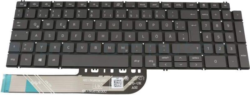 Compal PK132RI2B16 Tastatur DE (deutsch) grau mit Backlight Original