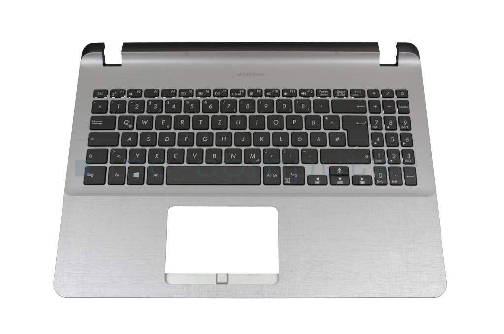 Asus 0KNB0-5100GE0 Tastatur inkl. Topcase DE (deutsch) schwarz/grau Original