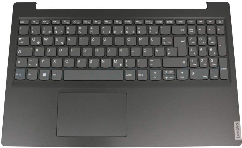 Lenovo PC5CPGR Tastatur inkl. Topcase DE (deutsch) grau/schwarz Original