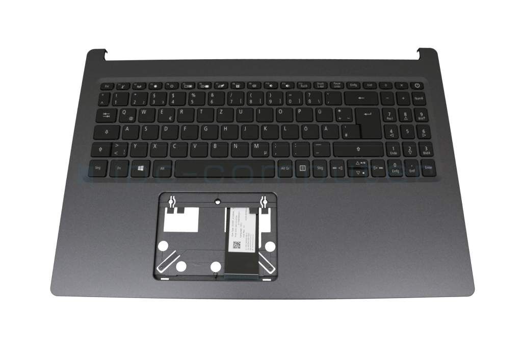 Acer 6B.HSKN7.011 Tastatur inkl. Topcase DE (deutsch) schwarz/grau mit Backlight Original