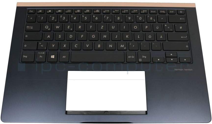 Asus 90NB0JT1-R30GE0 Tastatur DE (deutsch) schwarz mit Backlight Original Asus 90NB0JT1-R30GE0 Tastatur DE (deutsch) schwarz mit Backlight Original