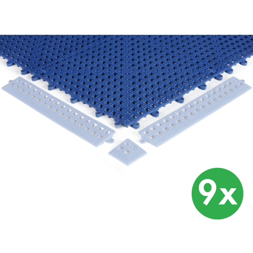 COBA Variable biegsame Fliesen für feuchte Umgebungen