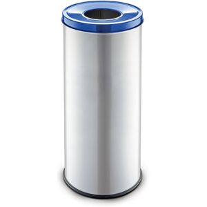 Alda Mülleimer für Mülltrennung, 45 l, silberfarben, Papier Alda Mülleimer für Mülltrennung, 45 l, silberfarben, Papier