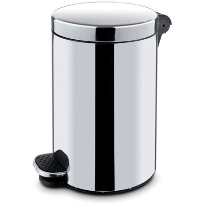 Alda Abfalleimer mit Tretmechanik mit Absenkautomatik, 20 Liter, Edelstahl Alda Abfalleimer mit Tretmechanik mit Absenkautomatik, 20 Liter, Edelstahl