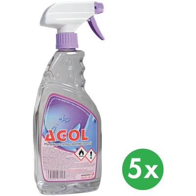 B2B Partner AGOL - Alkoholisches Desinfektionsmittel zur Behandlung von Flächen und Gegenständen, 5x 750 ml B2B Partner AGOL - Alkoholisches Desinfektionsmittel zur Behandlung von Flächen und Gegenständen, 5x 750 ml