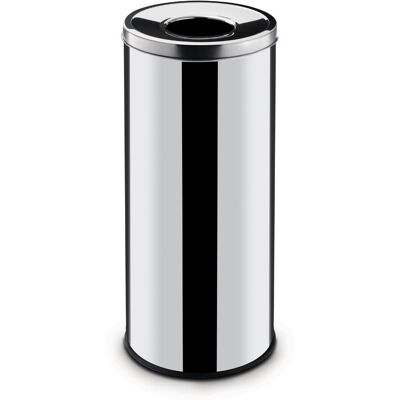 Alda Mülleimer 45 l rostfreier Stahl, Edelstahl glänzend Alda Mülleimer 45 l rostfreier Stahl, Edelstahl glänzend
