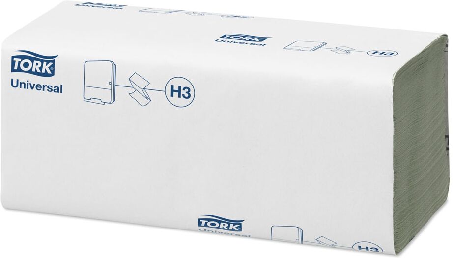 Tork universal papierhandtücher zz, fein, grün, 15x 300 stk.