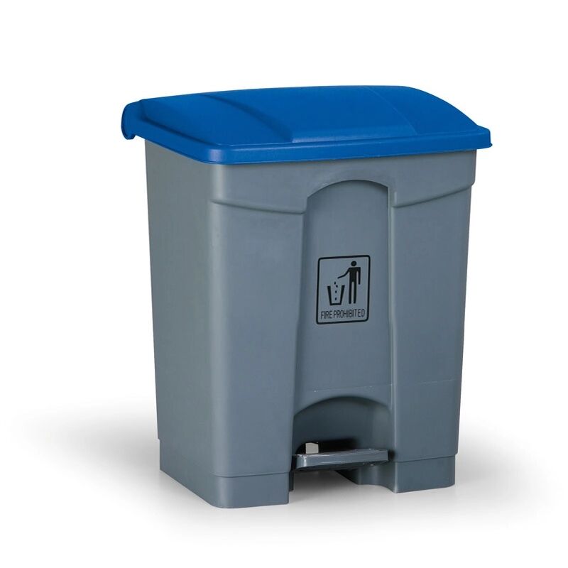 B2B Partner Mehrzweck-treteimer 45 liter, 390 x 360 x 590 mm, blau