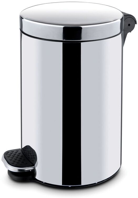 Alda Abfalleimer mit tretmechanik mit absenkautomatik, 12 liter, edelstahl Alda Abfalleimer mit tretmechanik mit absenkautomatik, 12 liter, edelstahl