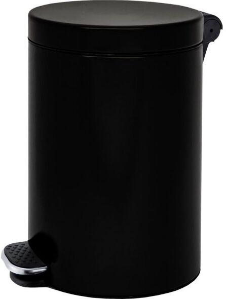 Alda Abfalleimer mit tretmechanik mit absenkautomatik, 12 liter, schwarz Alda Abfalleimer mit tretmechanik mit absenkautomatik, 12 liter, schwarz