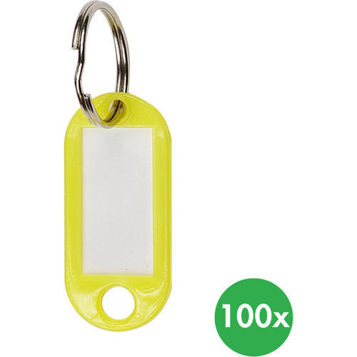 B2B Partner Schlüsselanhänger, 100 Stk., gelb