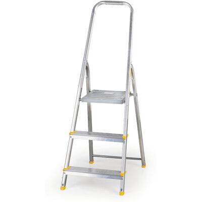 Alu Treppen ALVE EUROSTYL,einseitig 1x 3 Sprosen, Höhe 0,55 m Alu Treppen ALVE EUROSTYL,einseitig 1x 3 Sprosen, Höhe 0,55 m