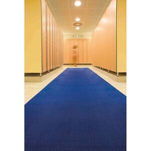 B2B Partner Universelle Vynilmatte, 8 mm, Breite 1,2 m, blau, Meterware