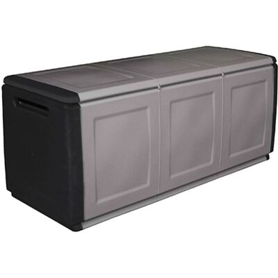 ArtPlast Aufbewahrungsbox mit Deckel aus Kunststoff, 1380 x 570 x 530 mm, grau ArtPlast Aufbewahrungsbox mit Deckel aus Kunststoff, 1380 x 570 x 530 mm, grau