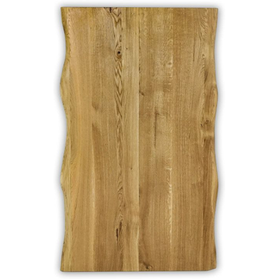 B2B Partner Tischplatte aus massiver Eiche, 1800 × 900 × 40 mm, unregelmäßige Naturkante B2B Partner Tischplatte aus massiver Eiche, 1800 × 900 × 40 mm, unregelmäßige Naturkante
