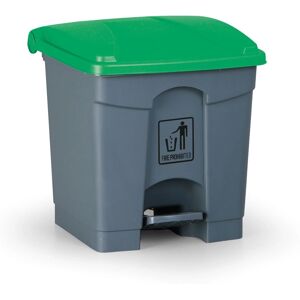 B2B Partner Mehrzweck-Treteimer für mülltrennung, 30 l, 350 x 400 x 340 mm, grün