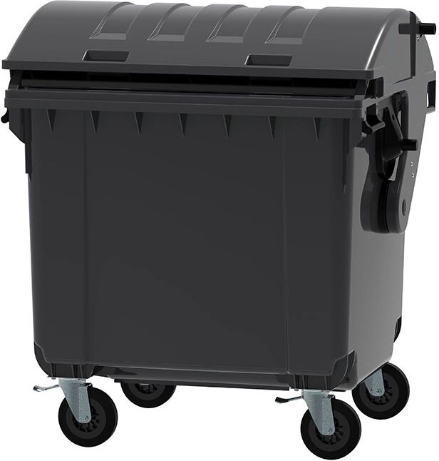 B2B Partner Kunststoffmüllcontainer cle 1100, anthrazit B2B Partner Kunststoffmüllcontainer cle 1100, anthrazit